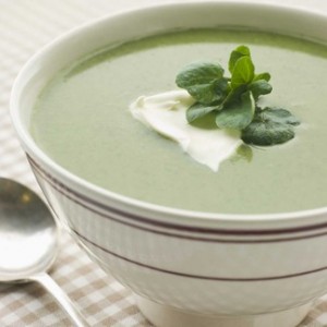 soupe d’avocat froide