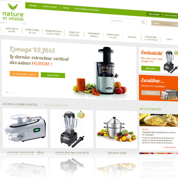 nouveau site Nature et Vitalité