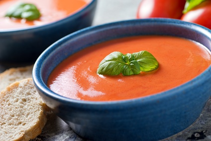 Soupe de tomates rôties
