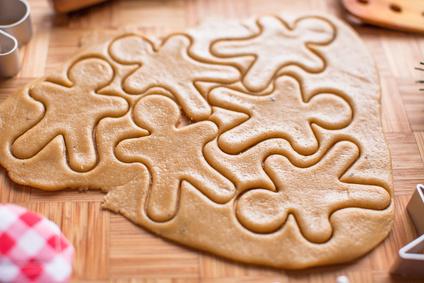 recette de noël crue : gingerbread men