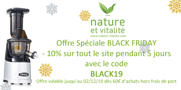 Offre spéciale BlackFriday !