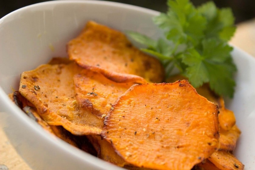 Recette chips de légumes