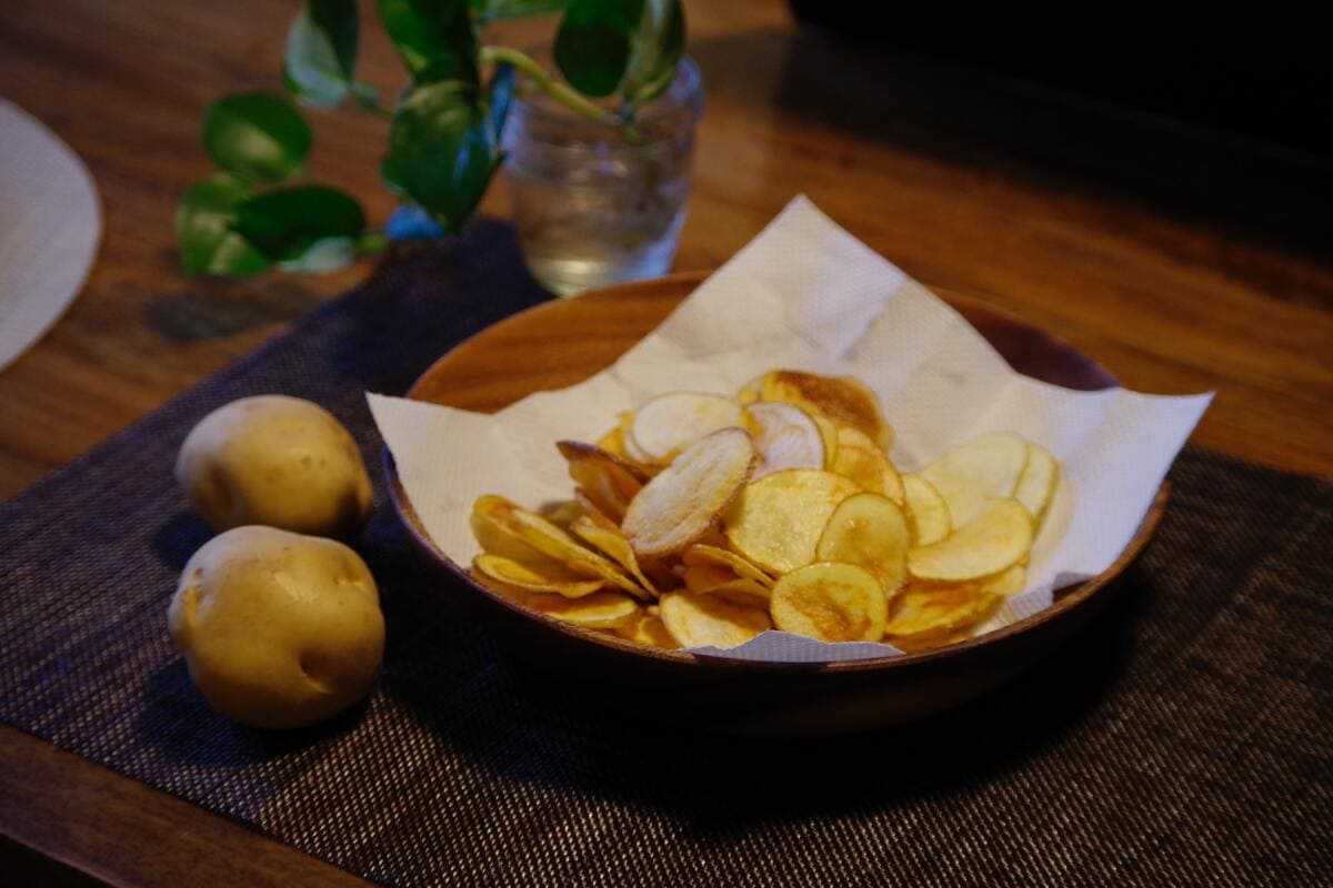Recette chips pommes de terre